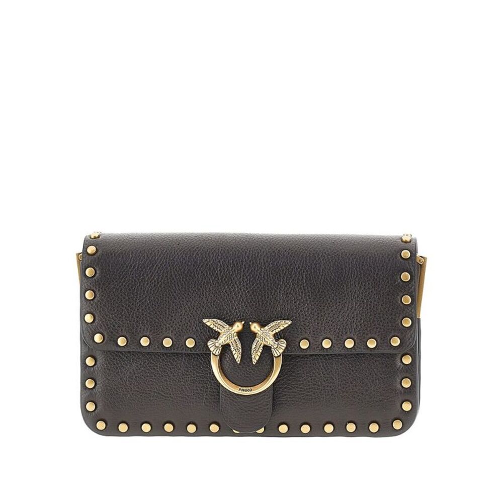Pinko Women Baby Love Bag One Slouchy Leather Bag